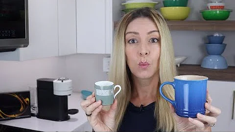 How to adjust drink sizes on Nespresso Vertuo (both temporarily, and permanently)