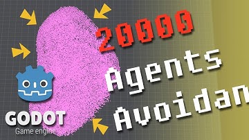 Godot 4.5 - 20000 vs 15000 agents with avoidance