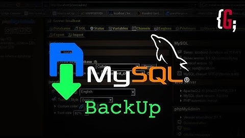 Crear backup de MySql con C#
