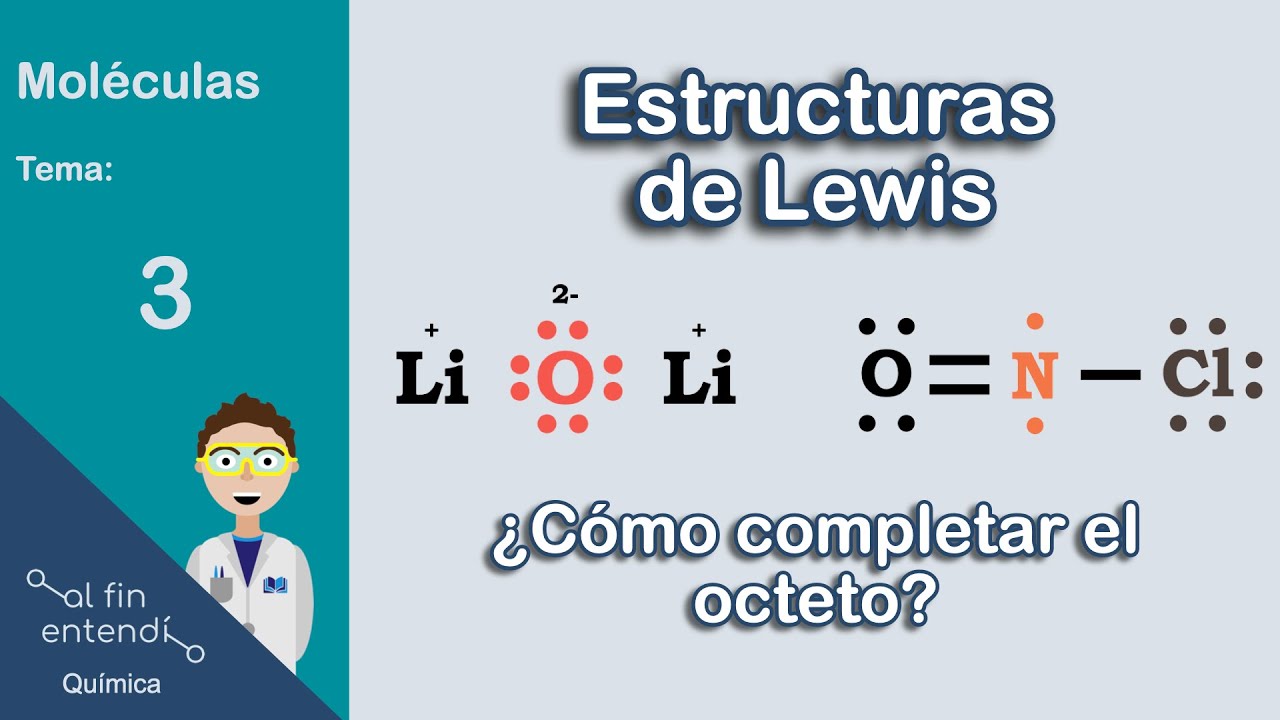 CÓMO dibujar estructuras de LEWIS? 1º parte. - YouTube