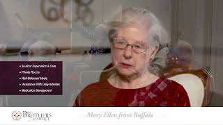 Mary Ellen from Buffalo talks about her husband's quality of life in Assisted Living