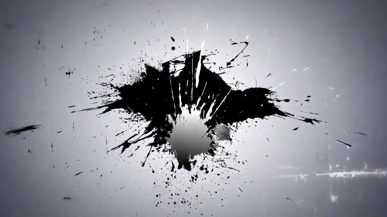 text background video effects hd green screen (Ink Background)