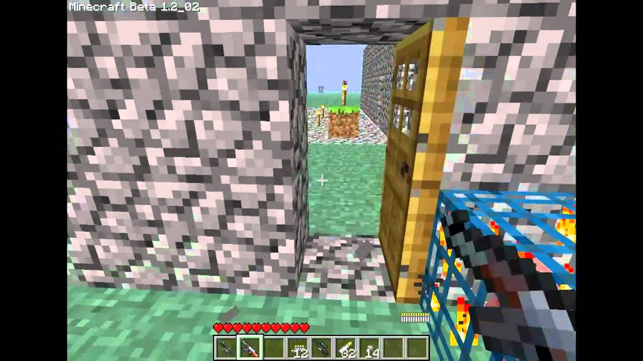 Minecraft Beta 1 2 02 Weapons Grenade And More Download Link Youtube