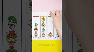 Super Mario Bros Puzzle Games #shorts #games #funny #satisfying #supermario #mariobros