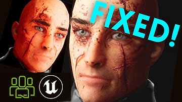 Fix CC4 Characters SSS in UE 5.1!