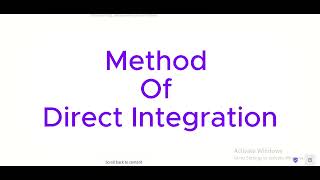 Direct Integration; Solving Differential Equations #maths #integration