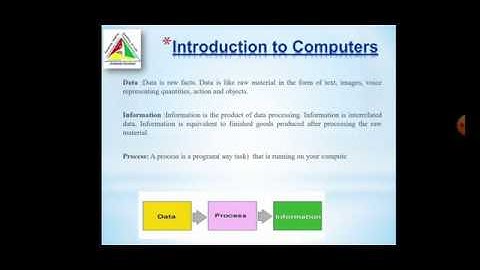 Introduction to computers Part 1
