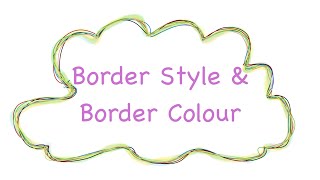 Table Border Style &amp; Background Colour in OpenOffice Writer | Class 5 | @TechTuitionsByRohit