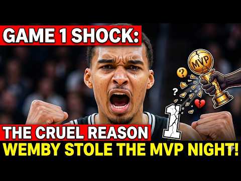 Game 1 Shock: The Cruel Reason Wemby Stole the MVP Night!