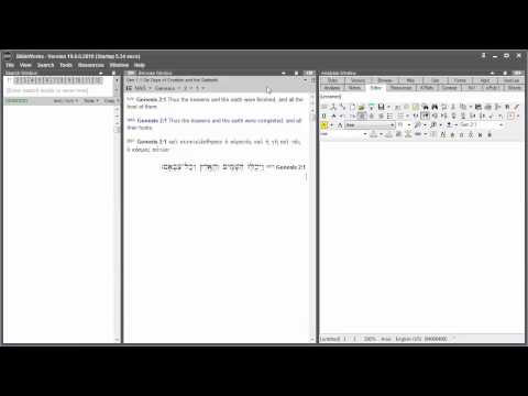 Find Help on Any Part of BibleWorks BW10