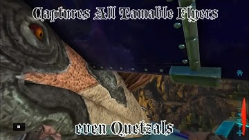Ark Survival a Tek Quetzal Platform Trap Build