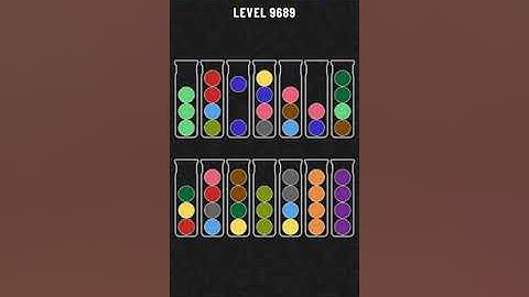 Ball Sort Puzzle Level 9689