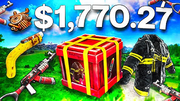 INSANE RUST CASE COMBO ON BANDIT CAMP FOR INSANE PROFIT! - Rust Gambling