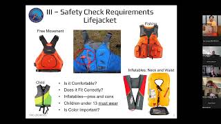 Vessel Safety Checks for Paddlecraft