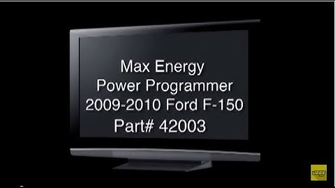 2009-2010 Ford F-150 Performance Computer Programmer Tuner Hypertech Max Energy 42003/42501