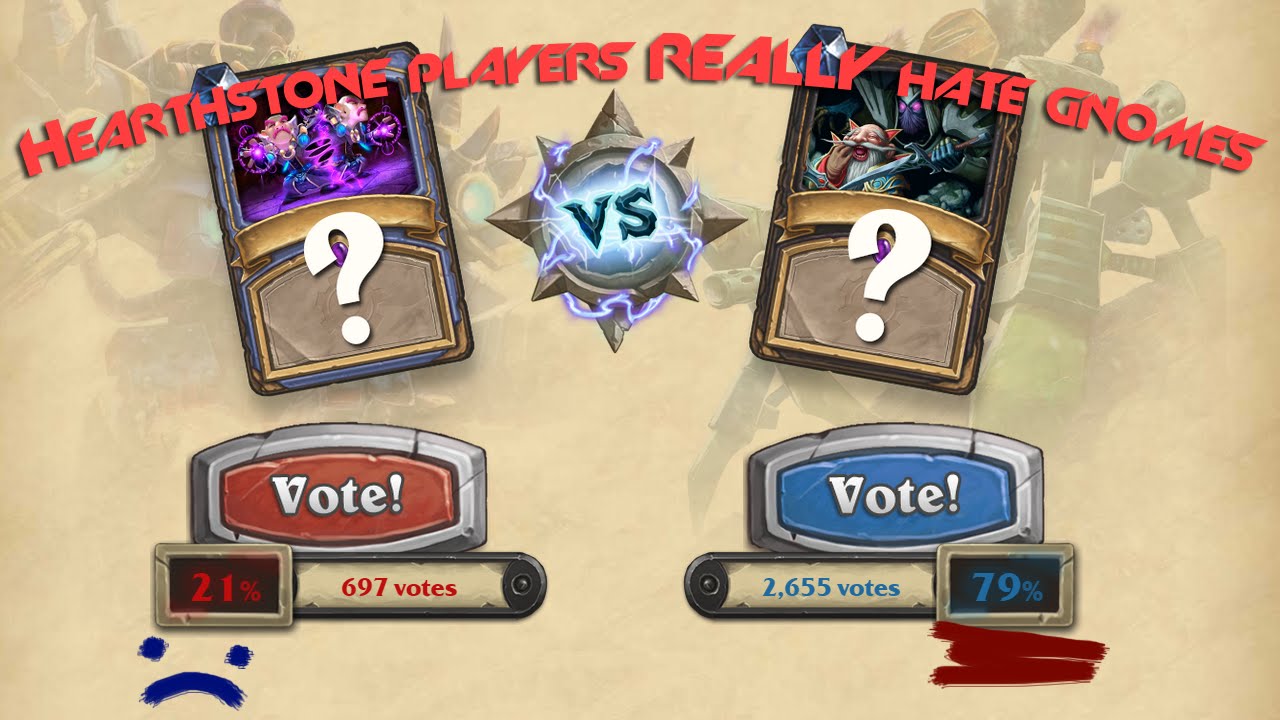 Hearthstone Players REALLY Hate Gnomes - 7th GvG Reveal - Goblins vs Gnomes