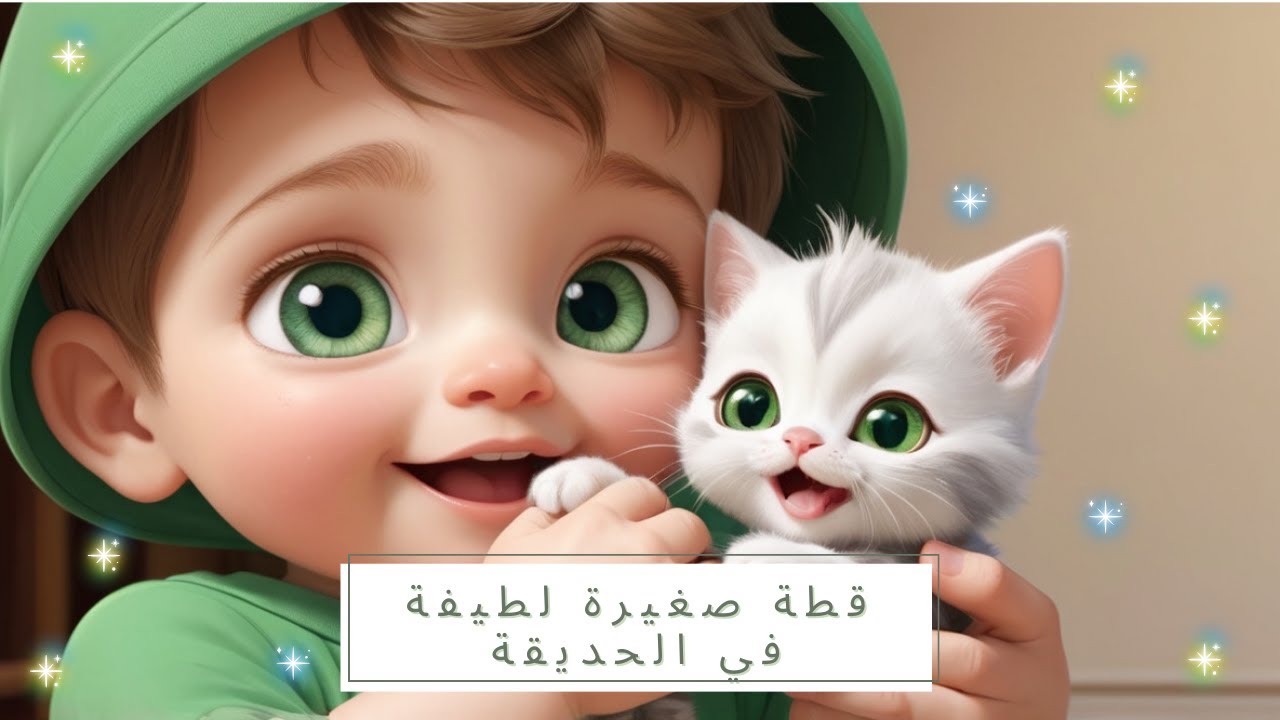 قطة صغيرة لطيفة في الحديقة/قصص الاطفال #طفل #هزارگی #طفل #قصة #قطة # ...
