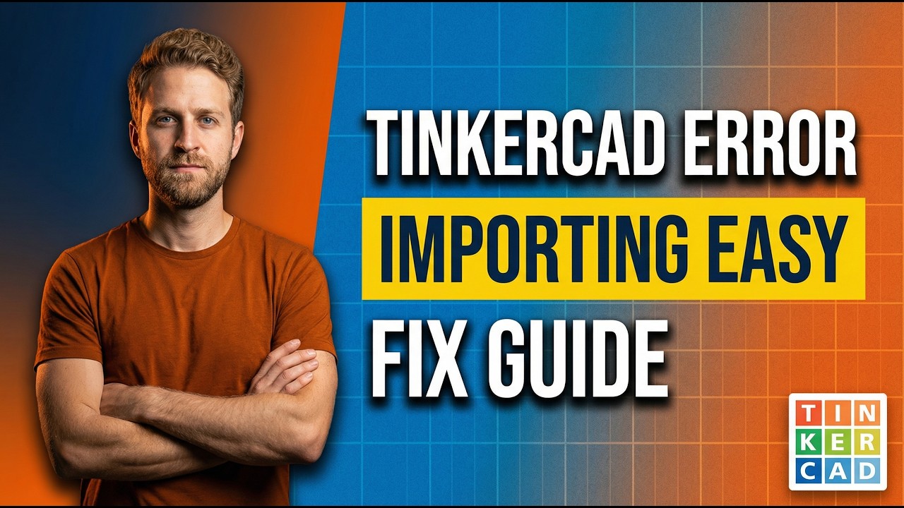 Tinkercad Error Importing (Easy Fix Guide) - YouTube