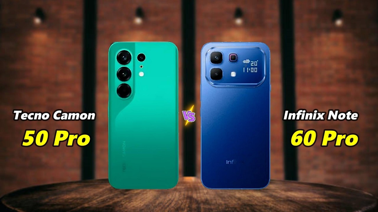 Infinix Note 60 Pro 5G vs Tecno Camon 50 Pro 4G - Don't Buy Before Watching