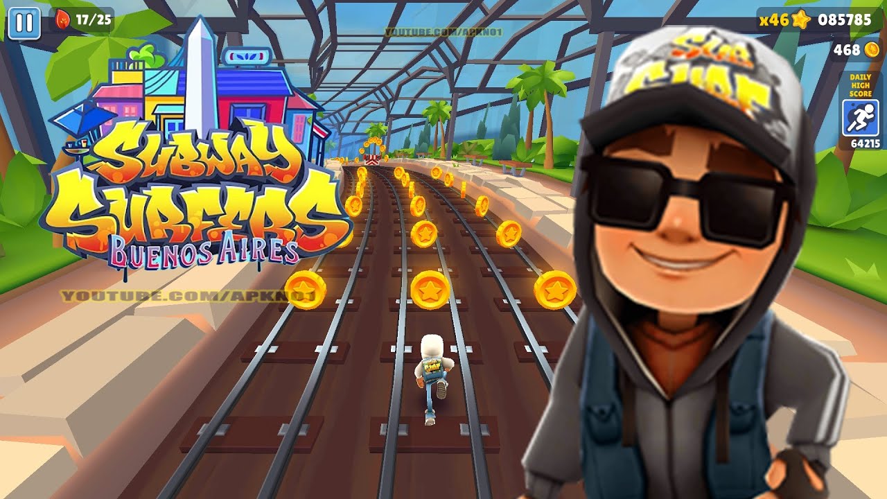 Subway Surfers Buenos Aires em Jogos na Internet