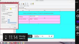 HOW TO CREATE TABLE IN KOMPOZER