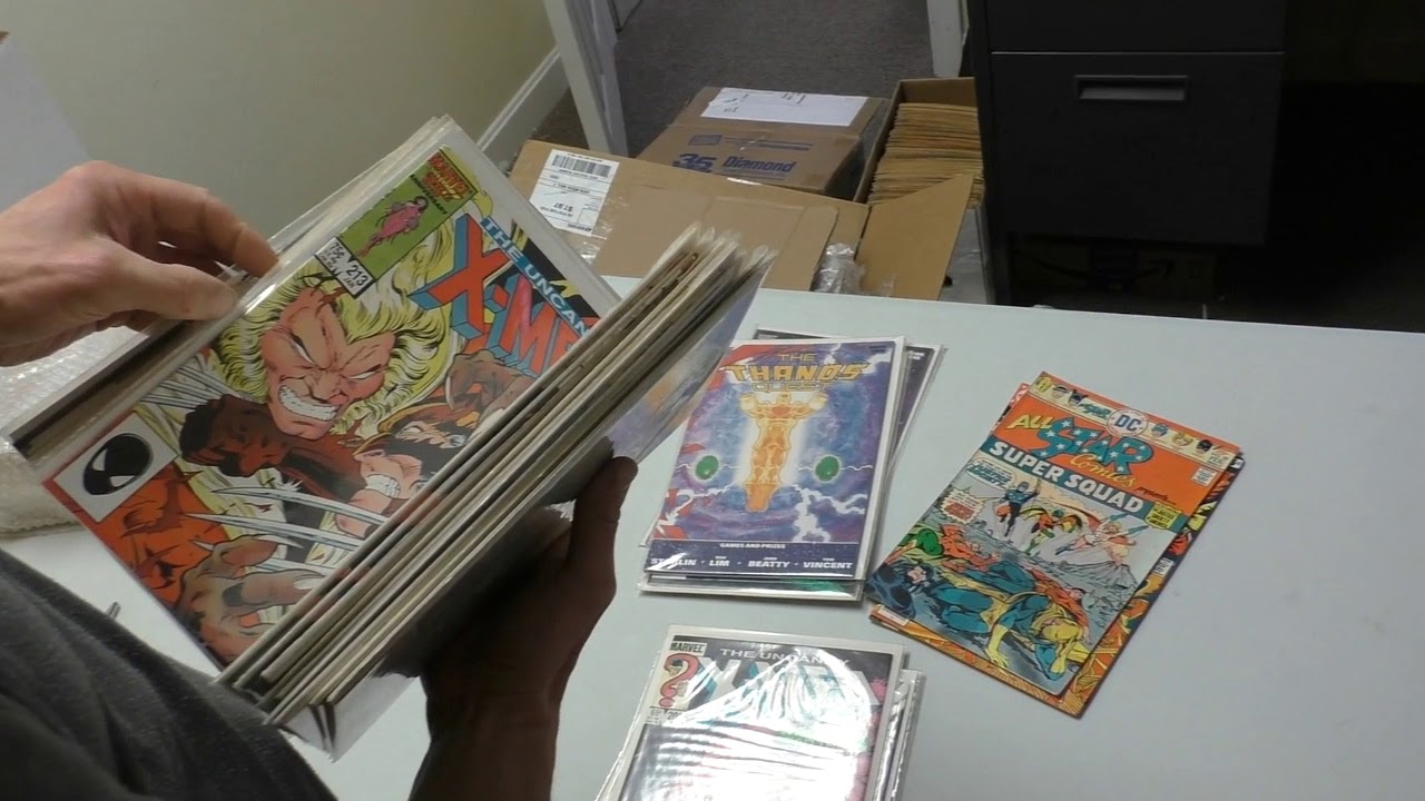 Unboxing Bronze Age Key Issue Comics YouTube