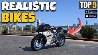 TOP 5 REALISTIC BIKE GAMES FOR ANDROID 2024! BEST BIKE DRIVING GAMES FOR ANDROID OPEN WORLD screenshot 4
