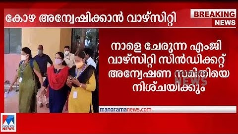 മാര്‍ക്ക് ലിസ്റ്റിന് കൈക്കൂലി; അന്വേഷണത്തിന് എം.ജി സര്‍വകലാശാല |M.G. University