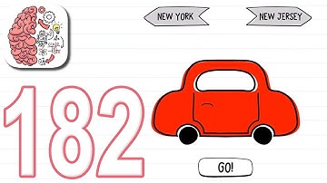 Brain Test Level 182 Walkthrough