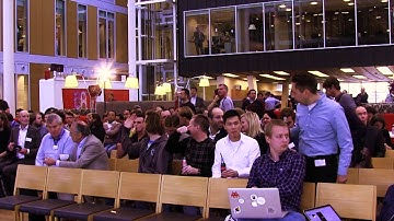 Enjoying the Dutch Blockchain Hackathon Tech Deep Dive meetup @ Exact.com HQ 7 Dec 2016