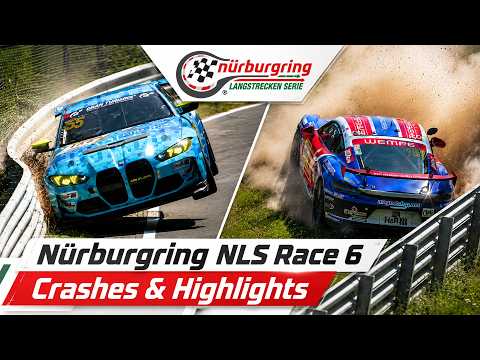 NÜRBURGRING NLS Race 6 - Highlights & Crashes! ADAC Langstrecken Series 2026