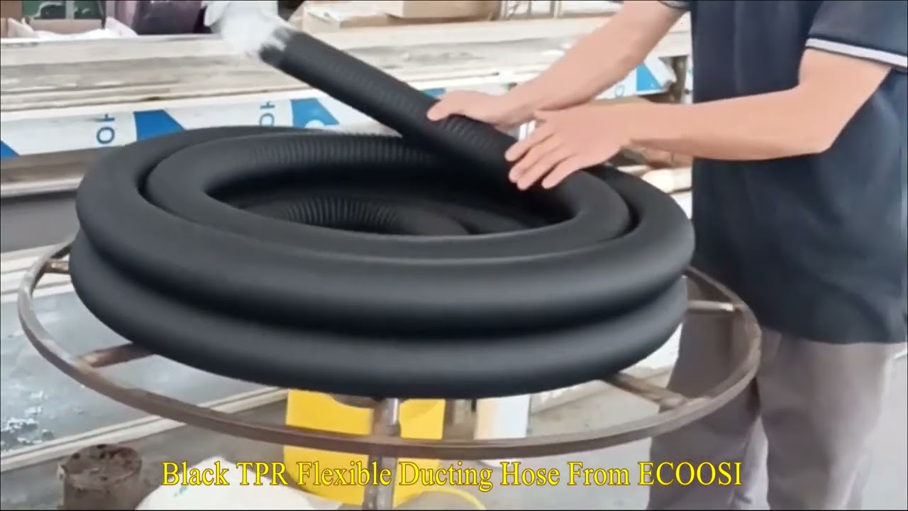 What is Black TPR Flexible Ducting Hose ？
