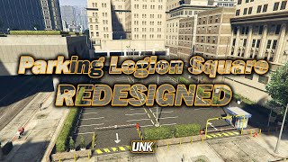🅿️ Legion Square Parking – Redesigned | FiveM | YMAP