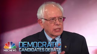 Bernie Sanders Defends 'Socialist' Stance | Democratic Debate | NBC News-YouTube