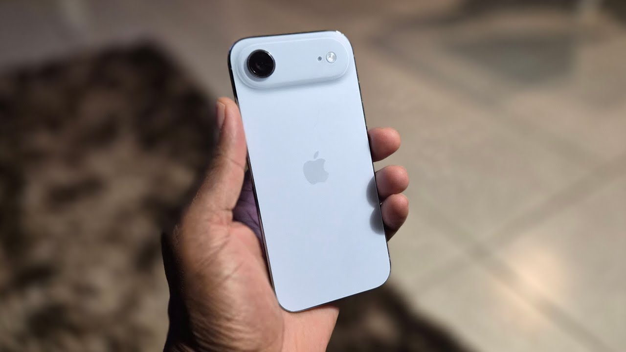 Apple iPhone Air Front and rear Cameras! Daylight and Low light! - YouTube