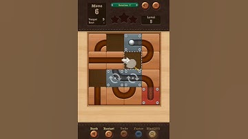 Roll the Ball slide puzzle Rotation C Pack Level 5 Solution