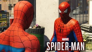 Real Spider Man meets the Fake Spider Man PS4 Game Marvel's Spider-Man