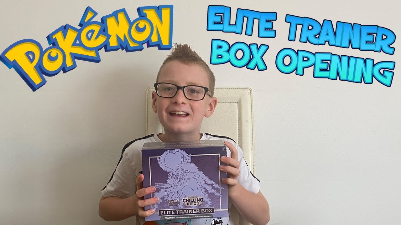 Pokemon Elite Trainer Box Opening Chilling Reign.