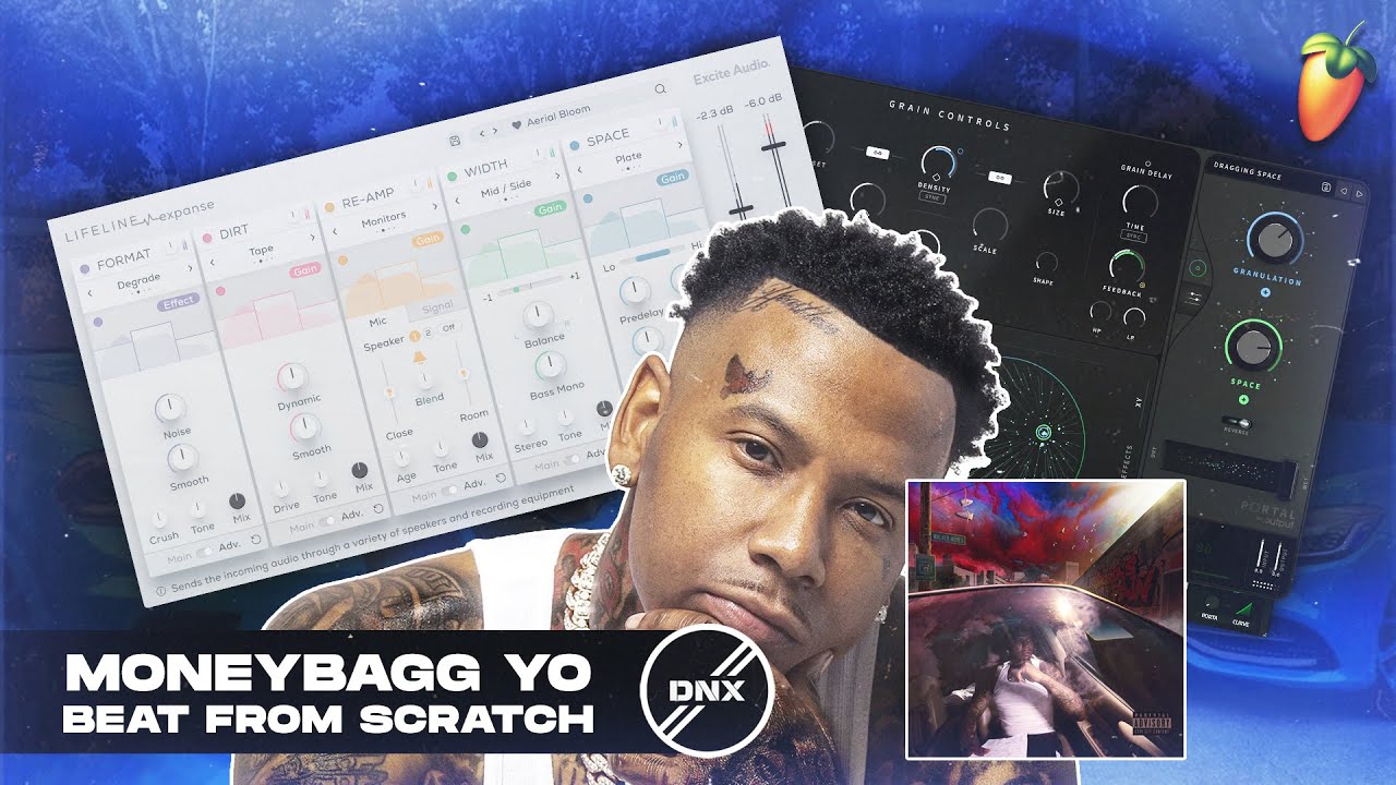 How to Make CRAZY DARK Beats for MONEYBAGG YO/ROB49 From Scratch | FL ...