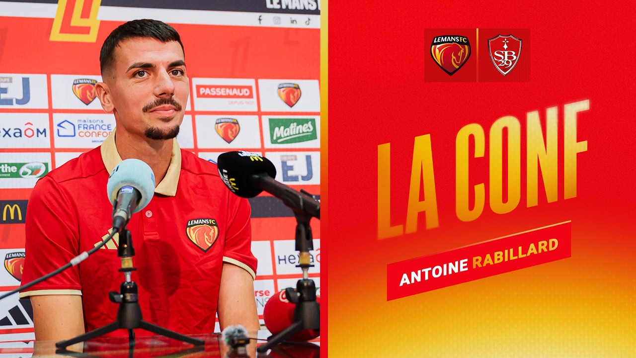 🎙️ 𝐀𝐧𝐭𝐨𝐢𝐧𝐞 𝐑𝐚𝐛𝐢𝐥𝐥𝐚𝐫𝐝 avant Le Mans FC vs Stade Brestois 29