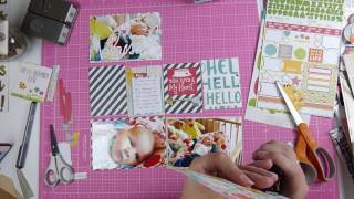 Pocket page process video baby album 'april 2013'