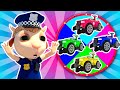 Полицейский Джонни перекрасил все Патрульные Машины | Мультики для Детей | Долли и Друзья