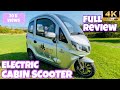 Full Review on the ELECTRIC CABIN SCOOTER/ 3-Wheel #Motorcycle ZEV T3-1 #Climacar #4K