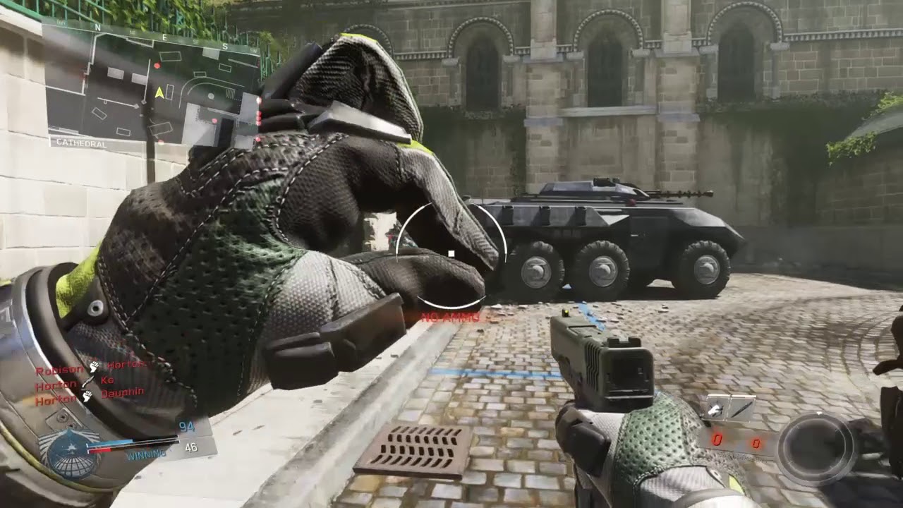 COD INFINITE WARFARE VETRAN BOTS GESTURE WARFARE ONLY GESTURES