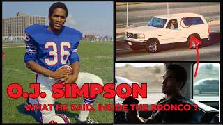 Famous 95 Million Watched This Chase - Nobody Knew What He Said Inside the Bronco Wealth