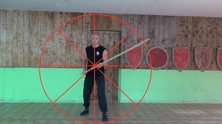 Шест. Освоение траекторной базы фехтовального хвата Шест. Освоение траекторной базы фехтовального хвата