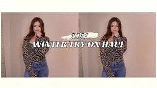 WINTER TRY ON HAUL | Perfect Transitional Pieces with H\&M, Forever 21, Target \& MORE