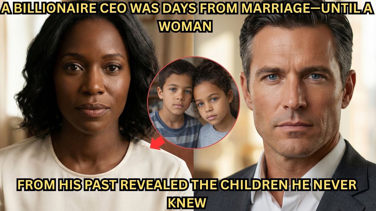 A Billionaire CEO Was Days From Marriage—Until a Woman From His Past Revealed the Children He Never