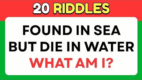 20 Hard Tricky Riddles That Will Boost Your Thinking Skills | Only A Genius Can Solve These #riddles