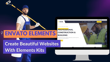 How to create beautiful website fast with using Elementor and Elements Kits from Envato Elements